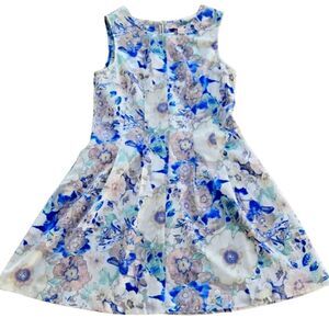 Forever 21 summer midi floral dress medium Fit & flare